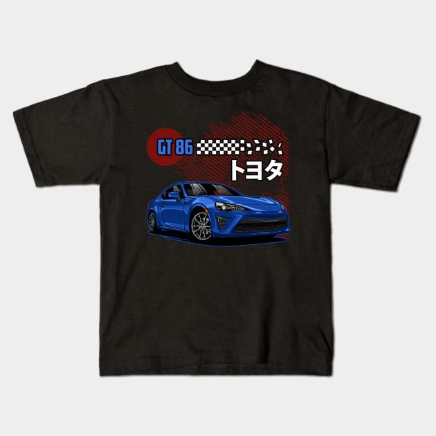 GT 86 Kids T-Shirt by WINdesign